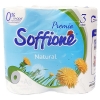 SОFFIONE Premio Natural Бумага туалетная Белая 3-х слойная, 4 рулона SОFFIONE Premio Natural Бумага туалетная Белая 3-х слойная, 4 рулона