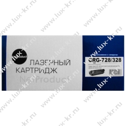 Картридж NetProduct Canon 728 для MF4410/MF4430/MF4450/MF4550D (3500B002) 2100 стр.