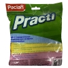Салфетки PACLAN  микрофибра (4 шт/уп, 30х30см), цветные