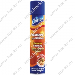 ПОЛИРОЛЬ для мебели Chirton Антипыль Классик 300мл