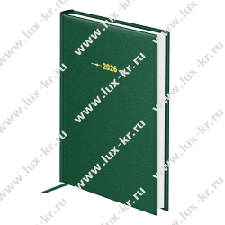 Ежедневник датированный 2026г., А6, 176л., твердый переплет, балакрон, BG "Ariane. Dark green", темно-зеленый DdA6_09305 Ежедневник датированный 2026г., А6, 176л., твердый переплет, балакрон, BG "Ariane. Dark green", темно-зеленый DdA6_09305