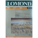 Бумага Lomond 190г/м, 2-сторонняя, матовая, 50 листов, А4 (0102015)