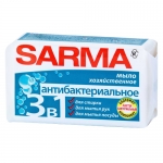 Мыло хозяйственное САРМА с антибактериальным эффектом, 140г