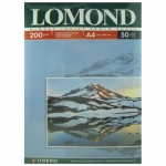 Бумага Lomond 200г/м, 1-сторонняя, глянцевая, 50 листов, А4 (0102020)