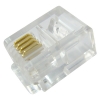 Коннектор RJ-11, 6р4с (Обжимной)