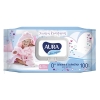 АУРА влажные салфетки Ultra Comfort Алоэ 100шт с крышкой