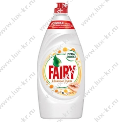 Средство д/посуды FAIRY Нежные руки Ромашка+Витамин Е, 900мл