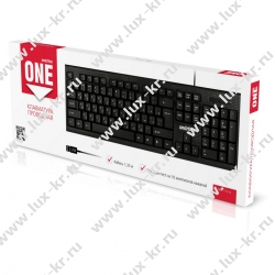 Клавиатура проводная Smartbuy ONE 115, USB, черный SBK-115-K Клавиатура проводная Smartbuy ONE 115, USB, черный SBK-115-K