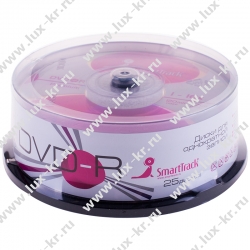 Диск DVD-R 4.7Gb Smart Track 16х Cake Box (25шт)
