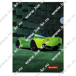 Папка-уголок Brauberg Sport Car 150мкм