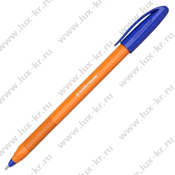Ручка шариковая Erich Krause "Ultra Glide Technology U-108 Orange Stick" ЕК47582 синяя, 1,0мм, трехгран.