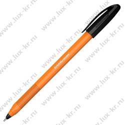 Ручка шариковая Erich Krause "Ultra Glide Technology U-108 Orange Stick" ЕК47583 черная, 1,0мм, трехгран.