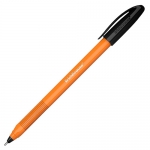 Ручка шариковая Erich Krause "Ultra Glide Technology U-108 Orange Stick" ЕК47583 черная, 1,0мм, трехгран.