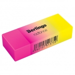 Ластик Berlingo "Radiance ", прямоугольный, цвета ассорти, 50*18*10мм