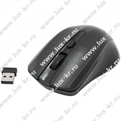Мышь беспроводная Smartbuy ONE 352, черный, 3btn+Roll SBM-352AG-K