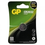 Батарейка GP CR2032 (DL2032) литиевая