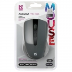 Мышь беспроводная Defender Accura MM-935, черный, 4btn+Roll  Мышь беспроводная Defender Accura MM-935, черный, 4btn+Roll