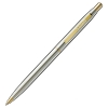 Ручка шариковая Luxor "Sterling" синяя, 1,0мм, корпус хром/золото, кнопочный механизм Ручка шариковая Luxor "Sterling" синяя, 1,0мм, корпус хром/золото, кнопочный механизм