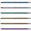 Карандаш ERICH KRAUSE JOY METALLIC, круглый, с ластиком EK55274 Карандаш ERICH KRAUSE JOY METALLIC, круглый, с ластиком EK55274