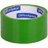 Клейкая лента упаковочная OfficeSpace, 48мм*40м, 45мкм, зеленая
