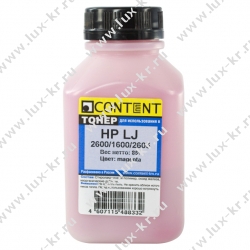 Тонер Content  (85 г/фл, красный) HP Color LJ 1600/2600/2605