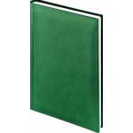 LAMARK02414 Ежедневник недатированный Velvet А5 зелен, 256стр, белый блок, иск.кожа, ляссе
