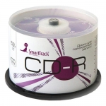 Диск CD-R 700Mb Smart Track, 52x, Cake Box (100 шт.)
