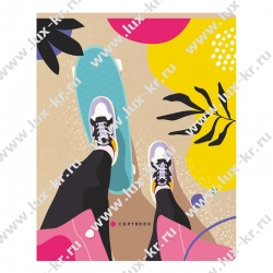 Тетрадь 48л, клетка, Хатбер, ассорти Тетрадь 48л, клетка, Хатбер, ассорти