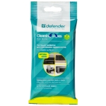 Defender ECO, Чистящие салфетки для пластик.поверхностей, (не применять для ЖК- экранов!), мягкая упаковка (20шт.) (30200)