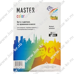 Бумага M/C А4, 500л, 80г/м2, желтый интенсив (аналог SY40) в пачках (09663)