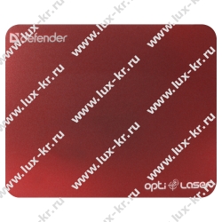 Коврик для мыши Defender Silver opti-laser пластиковый (220х180х0,4мм)
