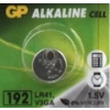 Батарейка GP LR41 (LR4, G3, V3GA, 192) алкалиновая, BC10 Батарейка GP LR41 (LR4, G3, V3GA, 192) алкалиновая, BC10