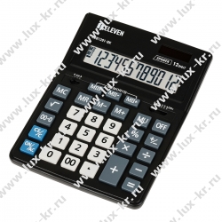 Калькулятор настольный Eleven Business Line CDB1201-BK, 12 разрядов, двойное питание, 155*205*35мм, черный