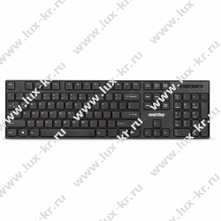Клавиатура беспроводная Smartbuy ONE 238, мультимедийная, USB, черная SBK-238AG-K