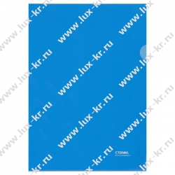 Папка-уголок СТАММ А4, 180мкм, пластик, прозрачная, синяя ММ-30949 Папка-уголок СТАММ А4, 180мкм, пластик, прозрачная, синяя ММ-30949