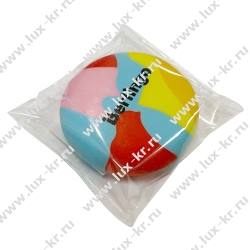 Ластик Berlingo "Color Block" BLc_00S03, круглый, термопластичная резина, 36*36*11мм