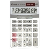 LAMARK334 Калькулятор 14р. Настольный 170х105х22мм, 2-ое питание, серебристый DST334-SGR