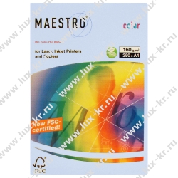 Бумага Maestro Color  MB30 MEDIUM BLUE, А4, 500л, 80г/м2, голубой