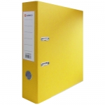Папка-регистратор LAMARK600, 80мм желтая Папка-регистратор LAMARK600, 80мм желтая
