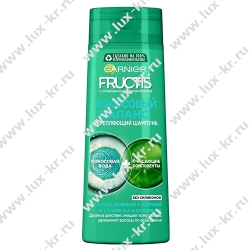 Garnier Fructis Кокосовый Баланс Шампунь для волос жирных у корней и сухих на кончиках, 400мл